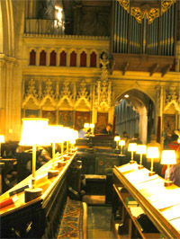 inside Wells Cathedral